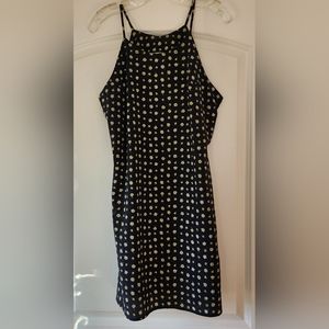 TAPPS POLYESTER BLUE FLORAL SUNDRESS JUNIOR SIZE 11